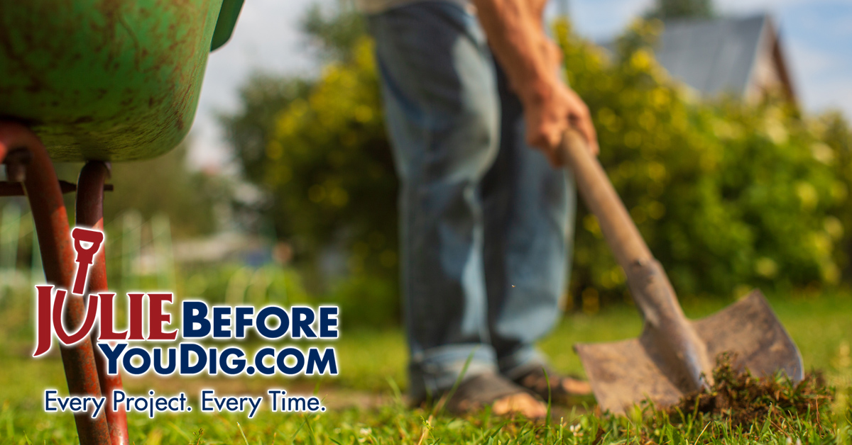Call JULIE to avoid costly damage to buried utilities